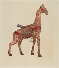 Carousel Giraffe, c. 1939.