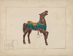 Carousel Horse, c. 1938.