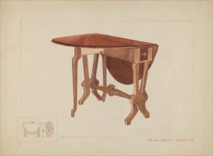 Table, c. 1937.