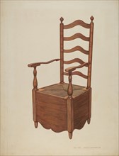 Commode Chair, c. 1940.