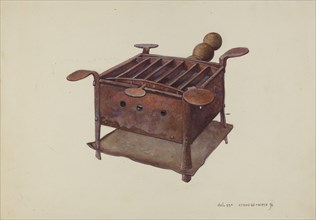 Portable Charcoal Stove, c. 1940.