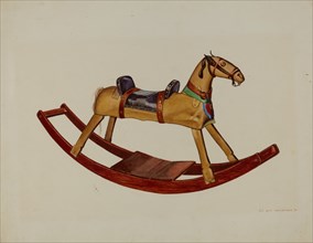Child's Rocking Horse, c. 1939.