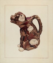 Dog Pitcher, c. 1938.