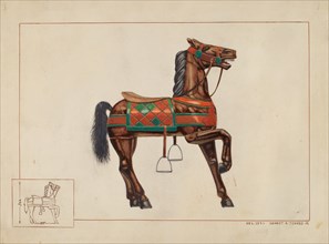 Carousel Horse, c. 1938.