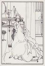 The Coiffing, from The Savoy No. 3, 1896. Creator: Aubrey Beardsley.