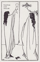 Tristan und Isolde, from The Savoy No. 7, 1896. Creator: Aubrey Beardsley.