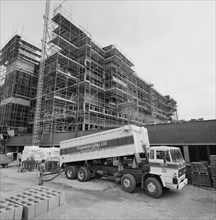 St George's Hospital, Blackshaw Road, Tooting, Wandsworth, London, 07/08/1985. Creator: John Laing plc.