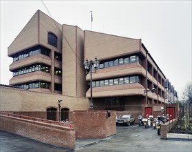 South Norwood Police Station, Oliver Grove, South Norwood, Croydon, London, 29/11/1988. Creator: John Laing plc.