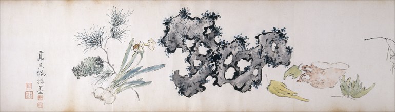 The Four Seasons, 1660 - 1734. Creator: Gao Qipei.