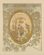 Panel, Lyon, Louis XVI period, 1750/75. Creator: Philippe de Lasalle.
