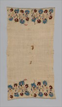 Towel/Napkin, Turkey, 17th century. Creator: Unknown.