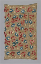 Fragment (Cover or Turban Cover), Turkey, 17th century. Creator: Unknown.