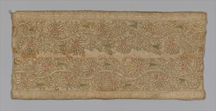 Fragment (Towel or Napkin), Turkey, 1875/1900. Creator: Unknown.