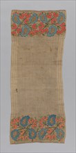 Towel, Turkey, 1700/1725. Creator: Unknown.