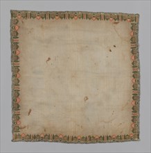 Cover or Handkerchief, Turkey, 18th century. Creator: Unknown.