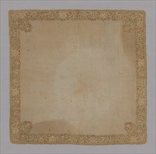 Cover or Handkerchief, Turkey, 1775/1900. Creator: Unknown.