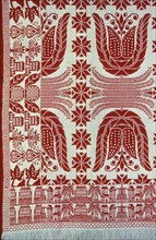 Coverlet, United States, c. 1845. Creator: Unknown.