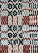 Coverlet (Fragment), United States, 1801/25. Creator: Unknown.