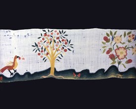 Bed Curtain and Valance, United States, 1750/1800. Creator: Unknown.