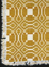 Coverlet, United States, 1820/25. Creator: Unknown.
