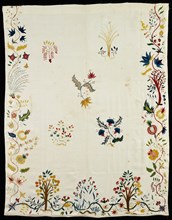 Bed Curtain, United States, 1750/1800. Creator: Unknown.