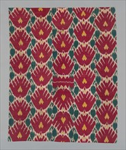Wall Hanging Composed of Five Panels, Uzbekistan, 1850/75. Creator: Unknown.