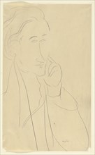 Bust of Zborowski, n.d. Creator: Amadeo Modigliani.