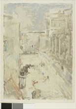 Street in Seville, 1905. Creator: Charles Conder.