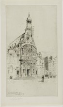 St. Etienne du Mont, Paris, 1890. Creator: Charles John Watson.