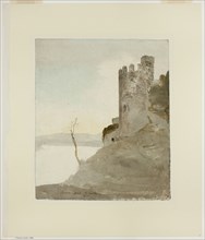 Conway Castle, 1802. Creator: Cornelius Varley.