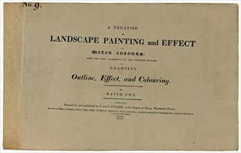 A Treatise on Landscape Painting and Effect in Water Colours: From the First Rudiments..., No. 9, 18 Creator: David Cox the elder.