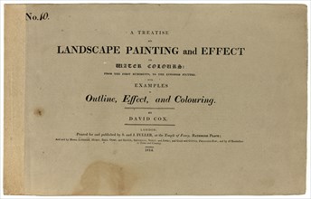 A Treatise on Landscape Painting and Effect in Water Colours: From the First Rudiments..., No. 10, 1 Creator: David Cox the elder.