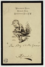 The Boy at the Gnaw, n.d. Creator: Frederick Barnard.