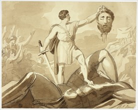 David and Goliath, n.d. Creator: Henry Pierce Bone.