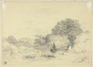 Balustrade and Fountain, Saint Anne's Heath, n.d. Creator: Jabez Bligh.