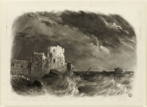 Ruined Castle by the Sea, n.d. Creator: John Rawson Walker.