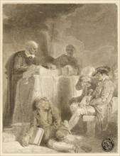 Sleeping Congregation, 1764/1822. Creator: John Thurston.