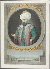 Amurat Kahn I, from Portraits of the Emperors of Turkey, 1815. Creator: John Young.
