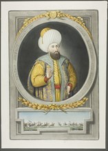 Amurat Kahn II, from Portraits of the Emperors of Turkey, 1815. Creator: John Young.