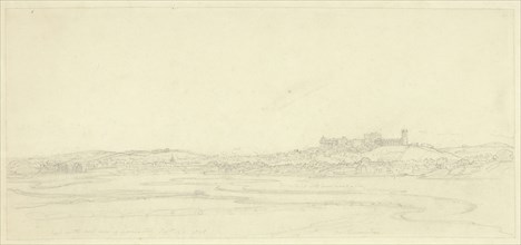 East North East View of Lancaster, 1808. Creator: Joseph Farington.