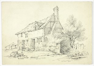 Countryside Cottage, 1824. Creator: Paul Sandby Munn.