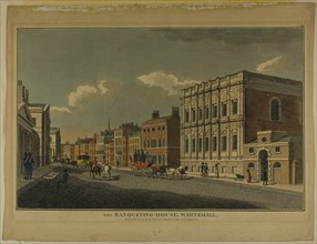 The Banqueting House, Whitehall, 1815. Creator: Richard Holmes Laurie.