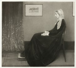 Arrangement in Grey and Black No. 1: Portrait of the Artist's Mother, 1879. Creator: Richard Josey.