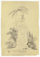 Monument with Palm Tree and Mementos, n.d. Creator: Robert Smirke.