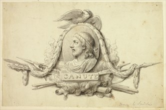 Design for Medallion of King Canute, n.d. Creator: Sir Robert Smirke.