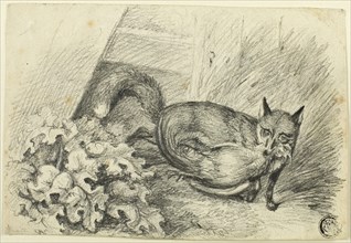 Fox Stealing a Cock, n.d. Creator: Samuel Howitt.