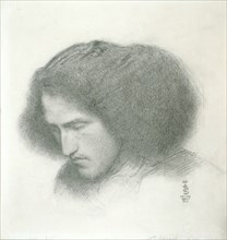 Self-Portrait, 1860. Creator: Simeon Solomon.