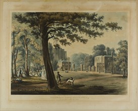 Richmond Park Entrance, 1819. Creator: Thomas Sutherland.