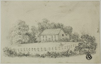 House with Garden, n.d. Creator: William John Gray.