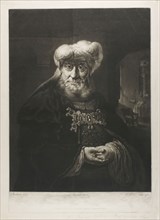 The Rabbi, 1778. Creator: William Pether.